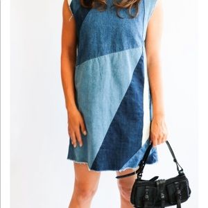 Maje Original Paris Denim Dress